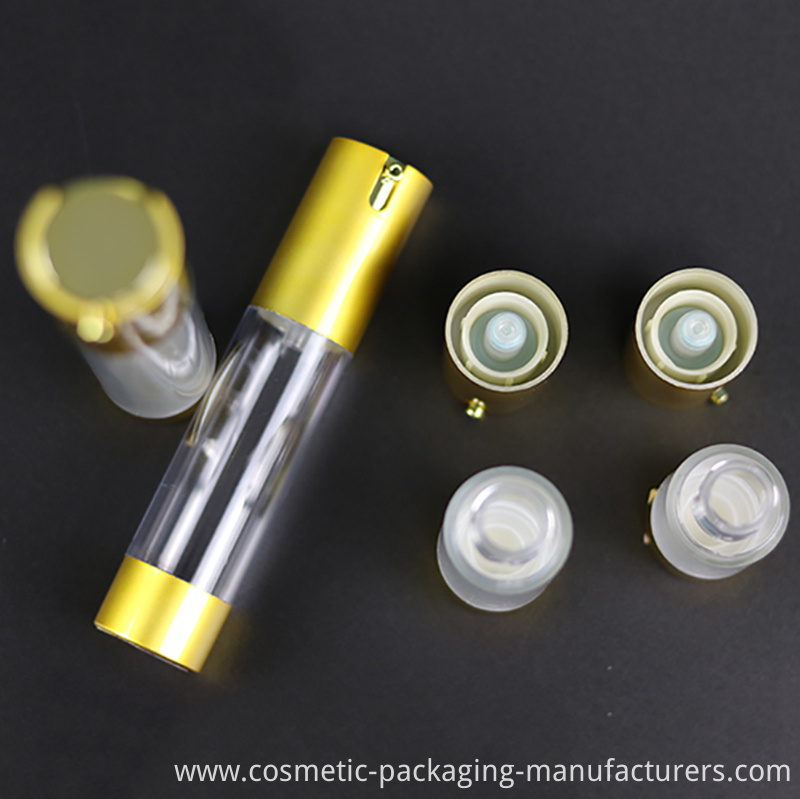 Cosmetic Packaging Plastic Spray Lotion Airless Bottle (NAB24)